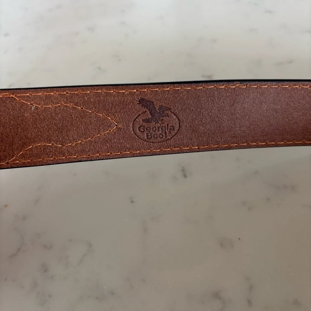 Georgia Boot Leather Belt‎ Size 44